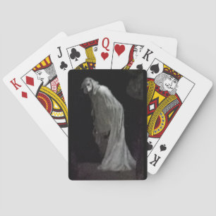 Gothic ghost playing cards