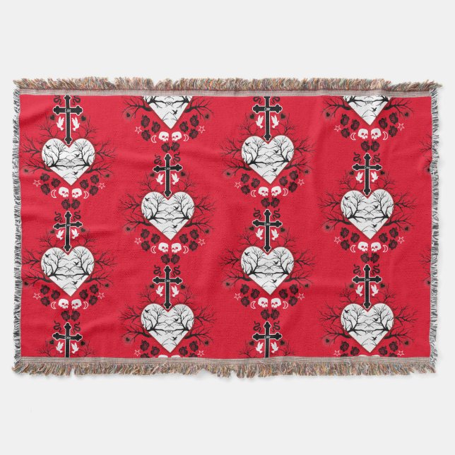 Gothic Gift Accessories Throw Blanket (Front)