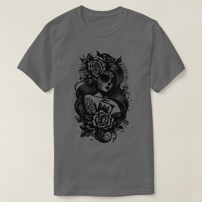 Gothic girl T-Shirt (Design Front)