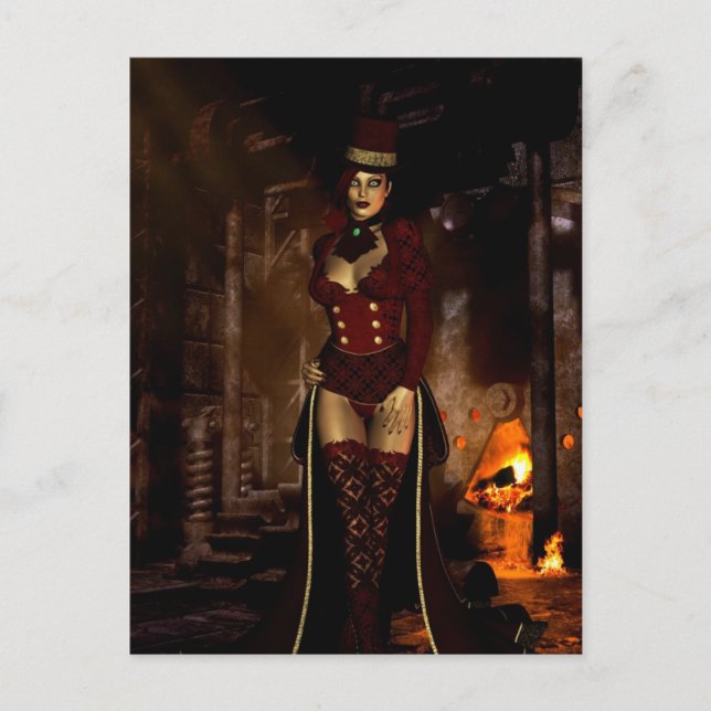 Gothic Girls Beneath the Lair postcard (Front)