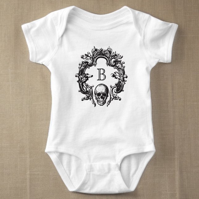 Gothic Glam | Baby Bodysuit | Black (For the LIttlest Inhabitant of the castle.)