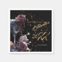 Gothic Glam New Year's Eve Party Decor