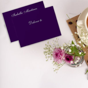 Gothic Glam Quince purple Envelope