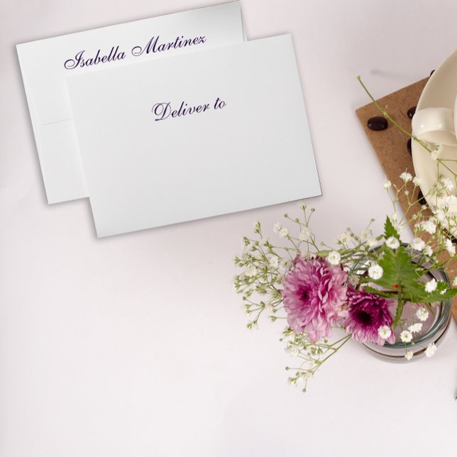 Gothic Glam Quince purple  Envelope (Creator Uploaded)