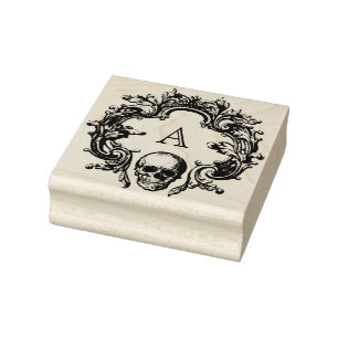 Gothic Glam   Stamp   Skull