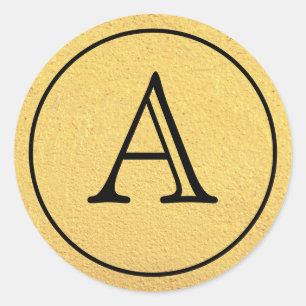 Gothic Glam   Sticker   Gold