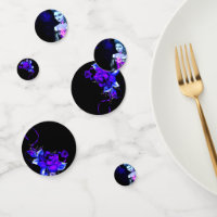 Gothic Glow Skeleton Skull Girl Halloween Party