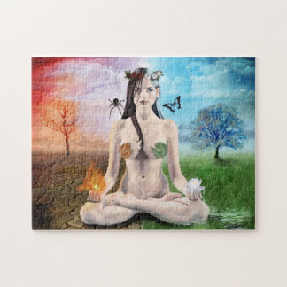 Gothic Goddess Jigsaw Puzzle