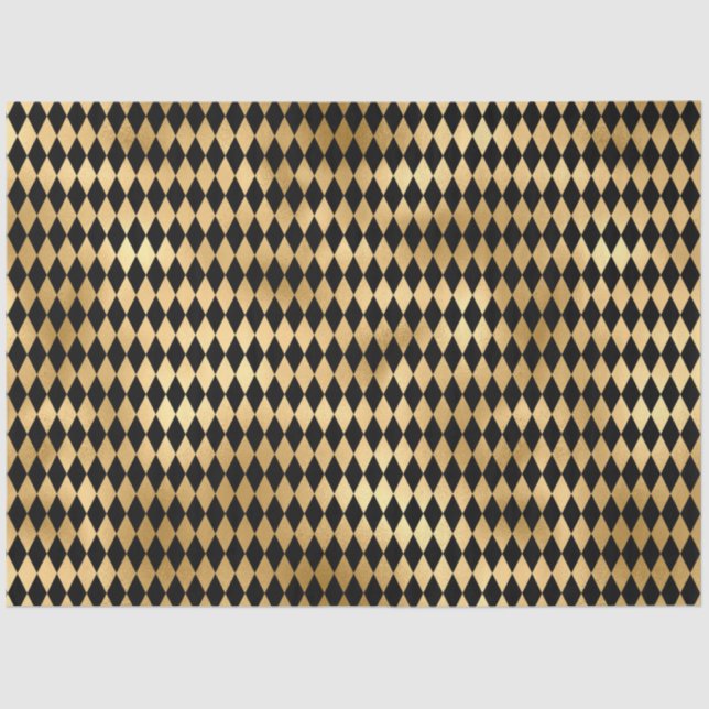 Gothic Gold Series Design 18 Tissue Paper (Front)