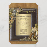 Gothic - Gold Steampunk Family Reunion