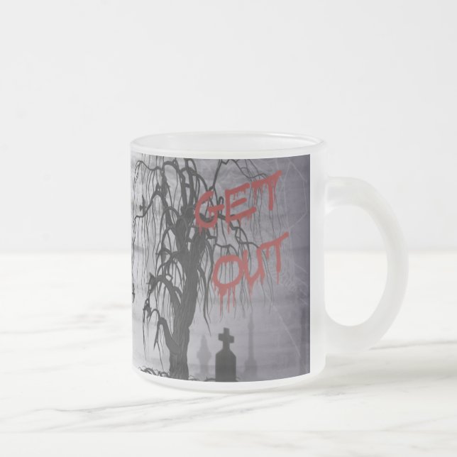 Gothic Graveyard Mug (Right)