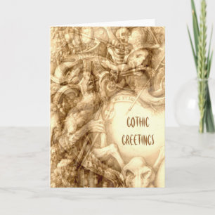 Gothic Greetings Card