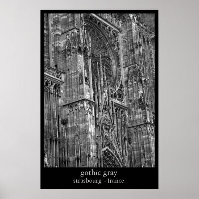 gothic grey poster (Front)