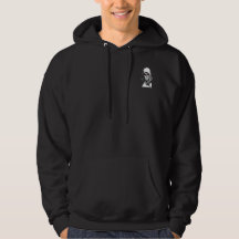 Gothic Grim Reaper Skull Hoodie - Dark Streetwear