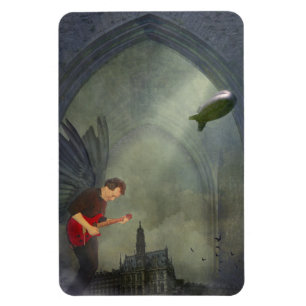 Gothic Guitar Magnet