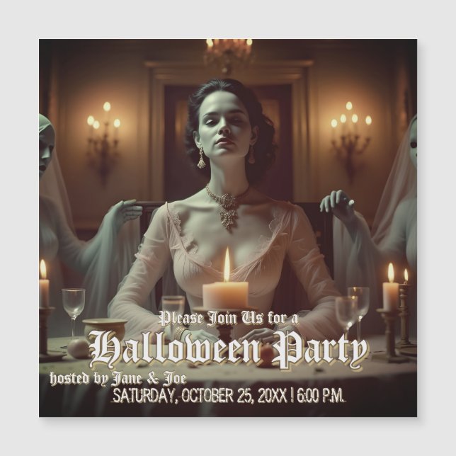 Gothic Halloween Banquet in Candlelight (Front)