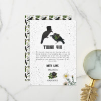 Gothic Halloween Black Roses Crows Wedding