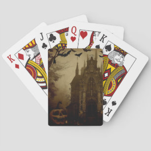 Gothic/Halloween/fall/pumpkin  Playing Cards