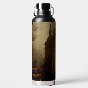 Gothic/Halloween/fall/pumpkin Water Bottle