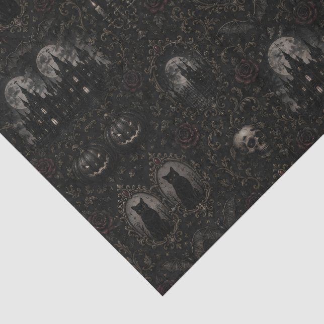Gothic Halloween Paper  (Detail)