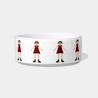 Gothic Halloween Vampire Lady Patterned