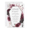 Gothic Halloween Wedding Burgundy Black