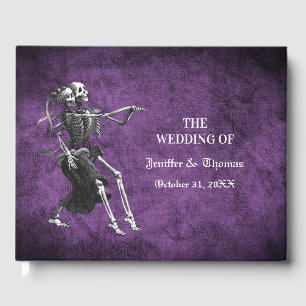 Gothic Halloween wedding guest book