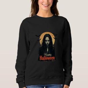 Gothic Halloween Witch Sweatshirt