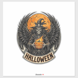 Gothic Halloween Witch Vintage