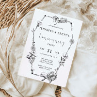 Gothic hand drawn Halloween Party