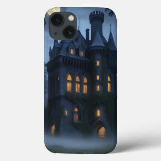 Gothic Haunted Castle iPhone Case - Dark Fantasy
