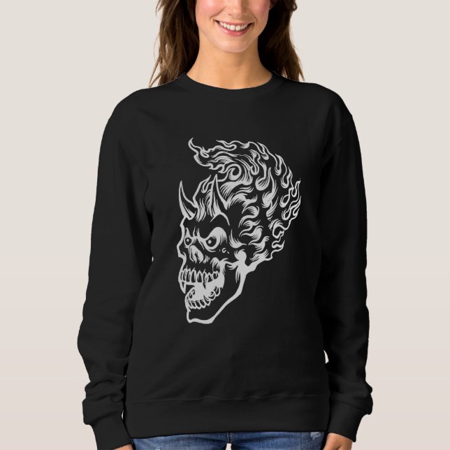 Gothic Head Sweatshirt (Front)