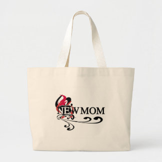 Gothic Heart New Mum Tshirts and Gifts Large Tote Bag