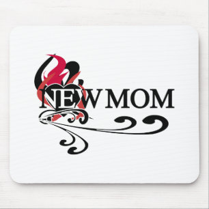Gothic Heart New Mum Tshirts and Gifts Mouse Pad