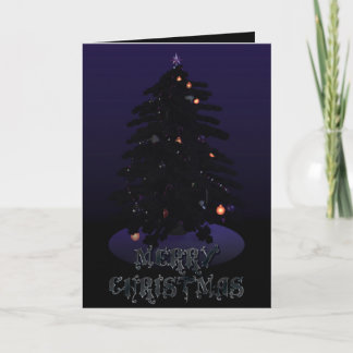 Gothic Holidays - Merry Christmas Holiday Card