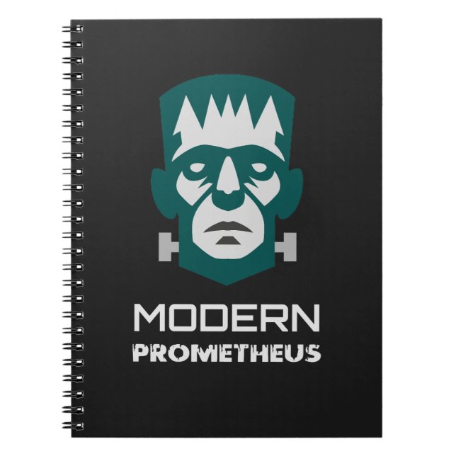 Gothic Horror Monster Dark Fantasy Notebook (Front)