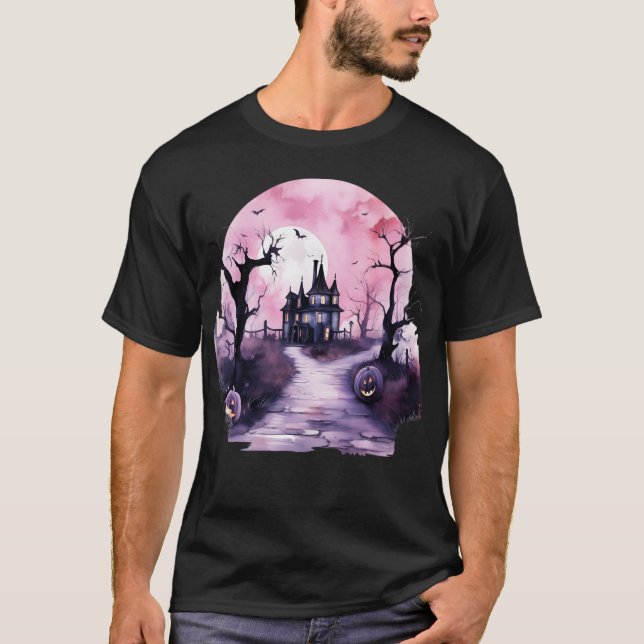 Gothic House of Haunts T-Shirt (Front)