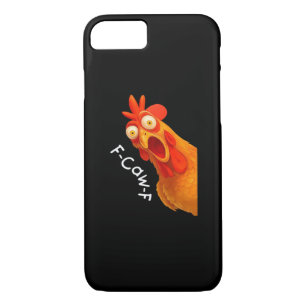 Gothic Humor Funny F Caw F Crow Design Case-Mate iPhone Case