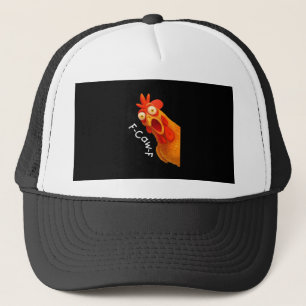 Gothic Humor Funny F Caw F Crow Design Trucker Hat