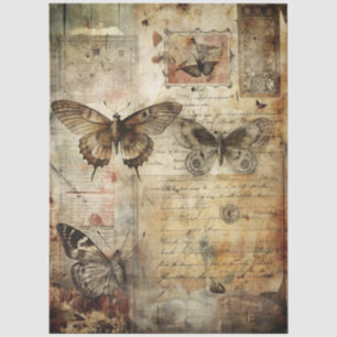 Gothic Junk Journal Series Design 18 Tissue Paper