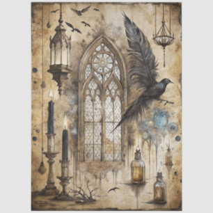 Gothic Junk Journal Series Design 2 Tissue Paper