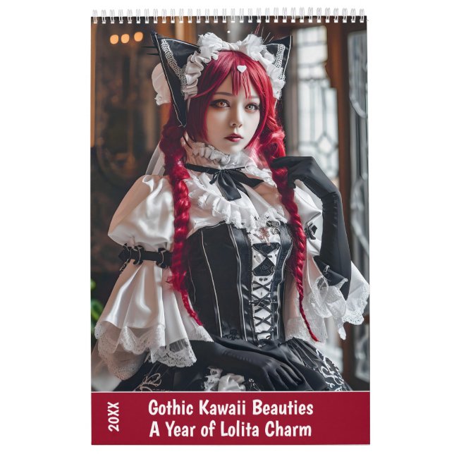 Gothic Kawaii Beauties – A Year of Lolita Charm Calendar (Cover)