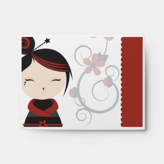Gothic Kokeshi Envelope