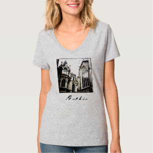 'Gothic' Ladies' V-Neck T-shirt