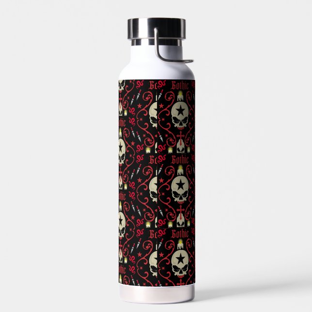 Gothic Lamp And Accessories Water Bottle (Left)