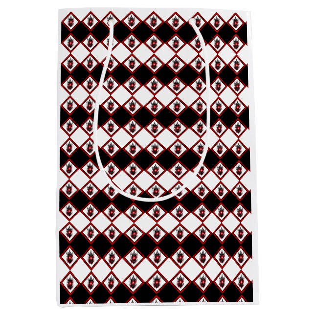 Gothic Lanterns  Medium Gift Bag (Front)