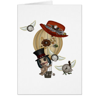 gothic laveau hot air balloon steampunk art