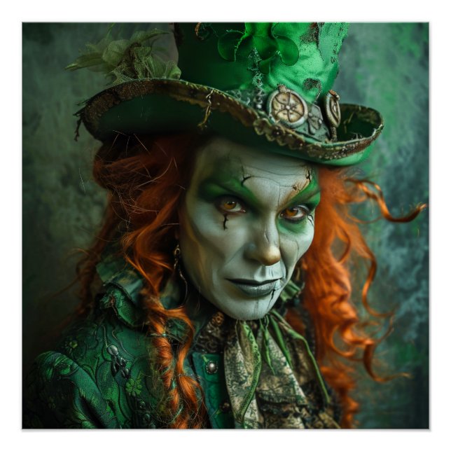 Gothic Leprechaun Poster (Front)