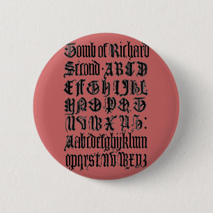 Gothic Letters Button