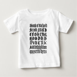 Gothic Letters Shirt